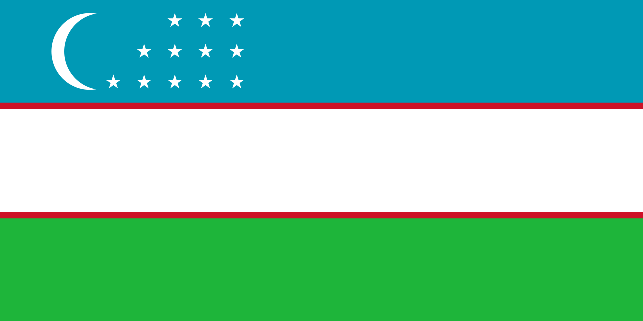 Flag of Uzbekistan